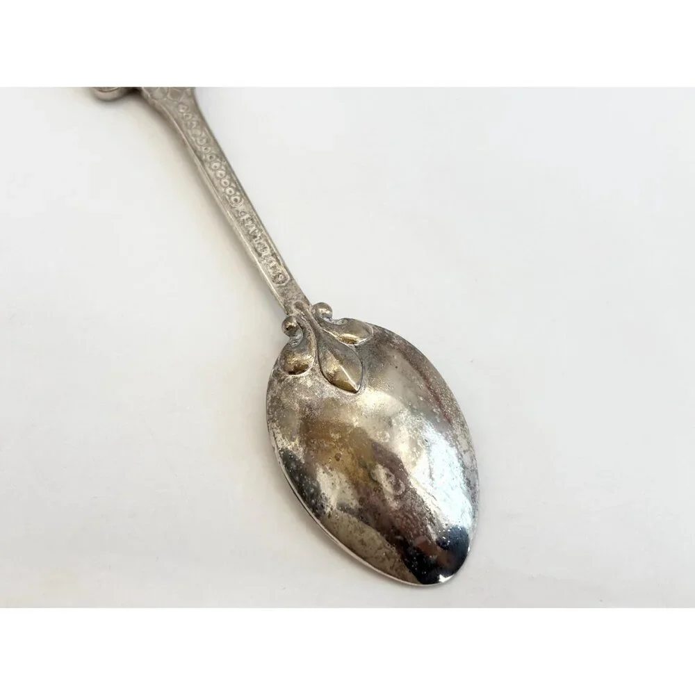 Cambridge, England Photo Silver Plated Collectible E.P.N.S. Vintage Tiny Spoon